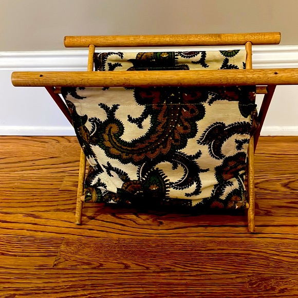 Other - Vintage folding sewing/knitting bag 🧵🪡